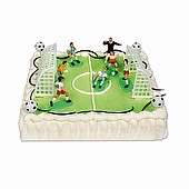 Fussball-Torte eckig